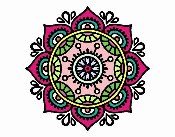 Mandala para relajarse