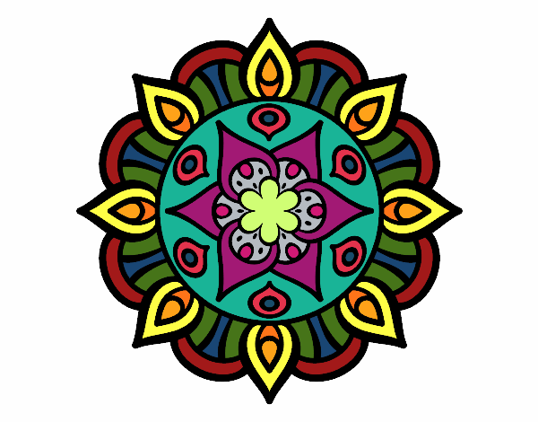 Mandala vida vegetal