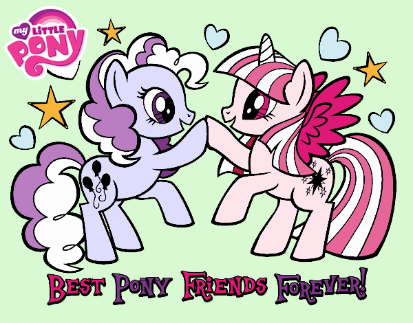 Mejores Pony Amigas para siempre