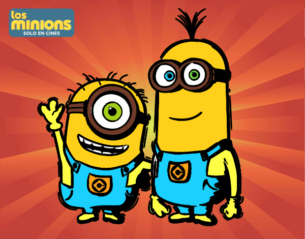 Minions - Carl y Kevin