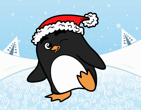 PINGUINO NAVIDEÑO