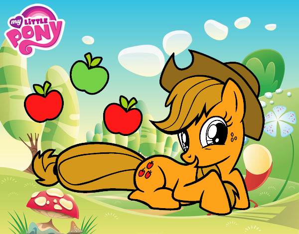 Applejack y sus manzanas