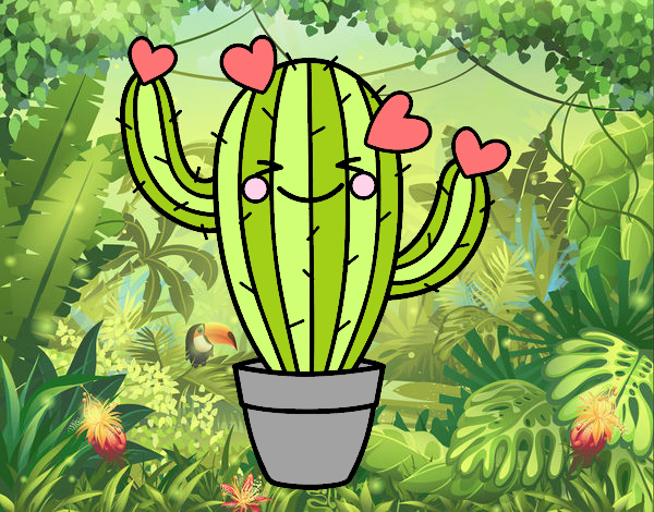 Cactus corazón