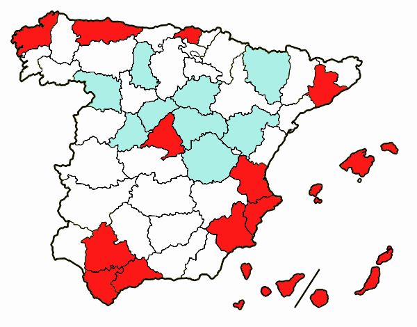 Las provincias de España