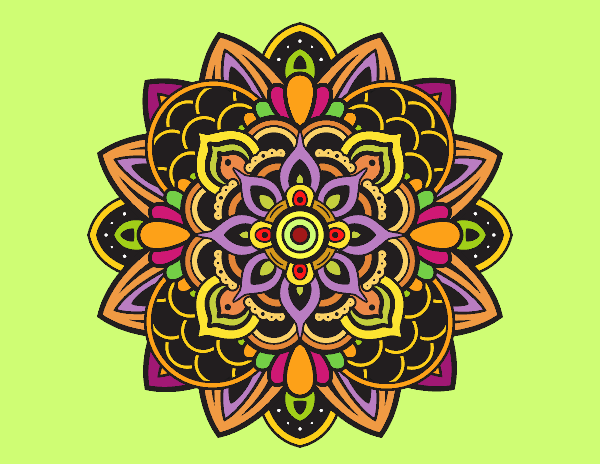 Mandala decorativa