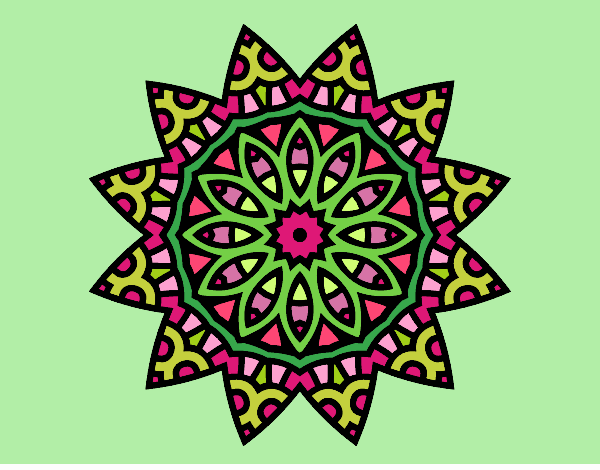 Mandala estrella