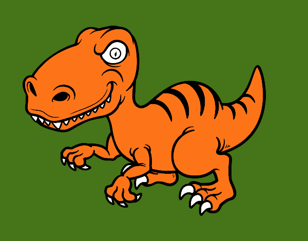 Dinosaurio velociraptor