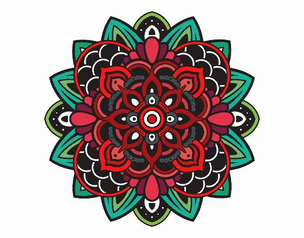 Mandala decorativa