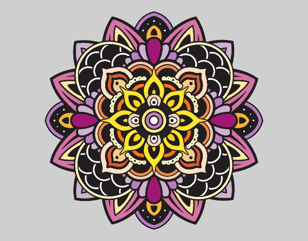 Mandala decorativa