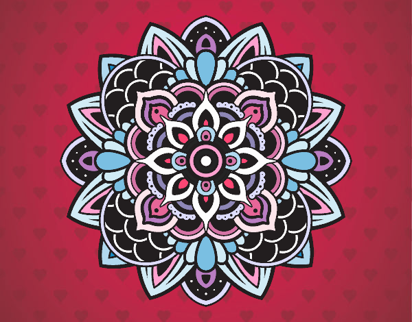 Mandala decorativa