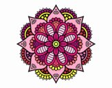 Mandala flor de primavera