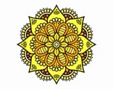 Mandala flor de primavera