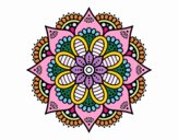 Mandala flor de primavera