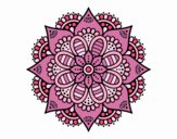 Mandala flor de primavera