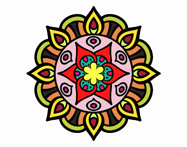 Mandala vida vegetal