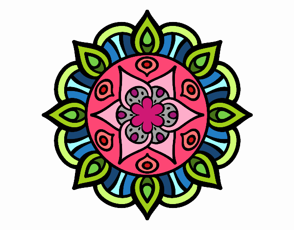 Mandala vida vegetal