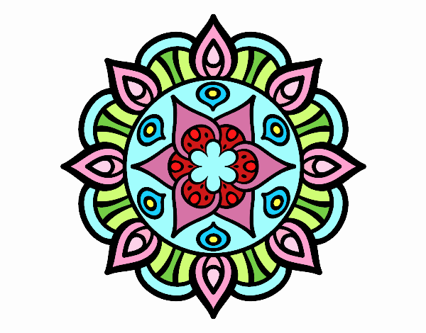 Mandala vida vegetal