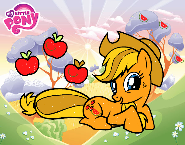 Applejack y sus manzanas