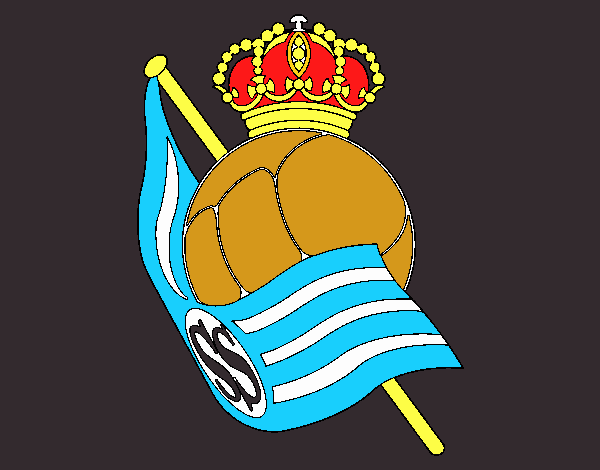 Escudo de la Real Sociedad de Fútbol