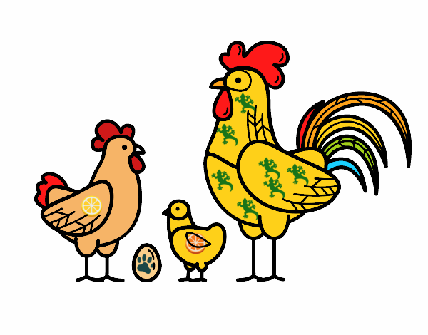 Familia gallina