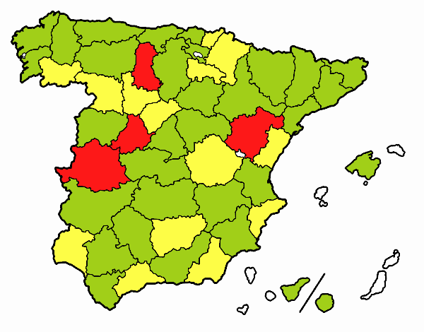 Las provincias de España