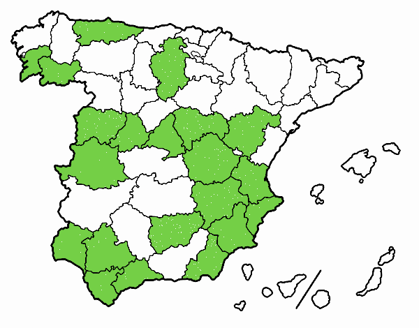 Las provincias de España