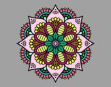 Mandala flor de primavera