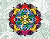 Mandala flor de primavera