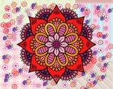 Mandala flor de primavera