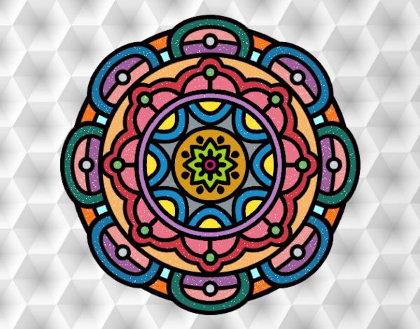 Mandala para la relajación mental