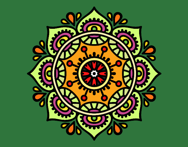 Mandala para relajarse