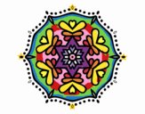 Mandala simétrica