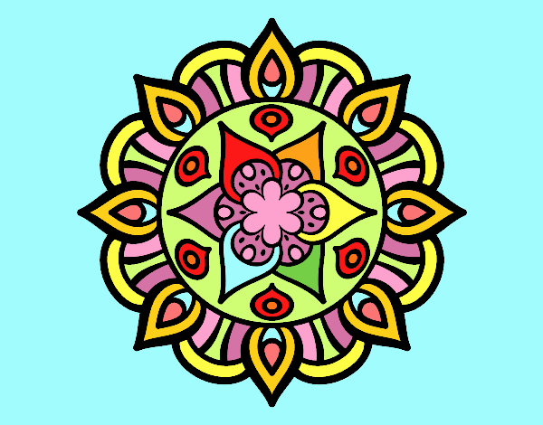 Mandala vida vegetal