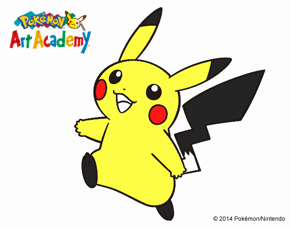 Pikachu en Pokémon Art Academy