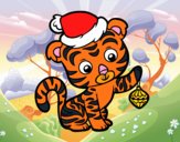 Tigre navideño