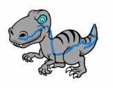 Dinosaurio velociraptor