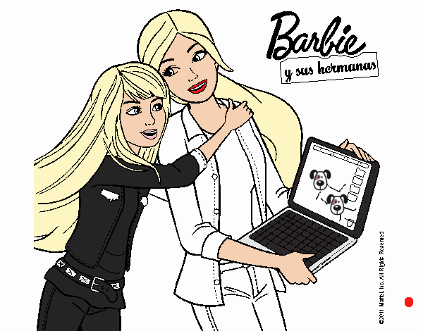 El nuevo portátil de Barbie