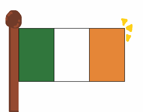 Bandera de Irlanda