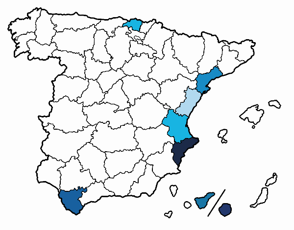 Las provincias de España