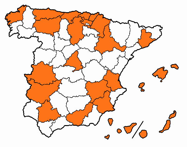 Las provincias de España