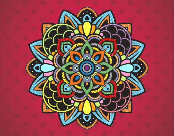 Mandala decorativa