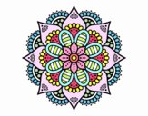 Mandala flor de primavera