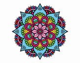 Mandala flor de primavera