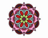 Mandala flor de primavera