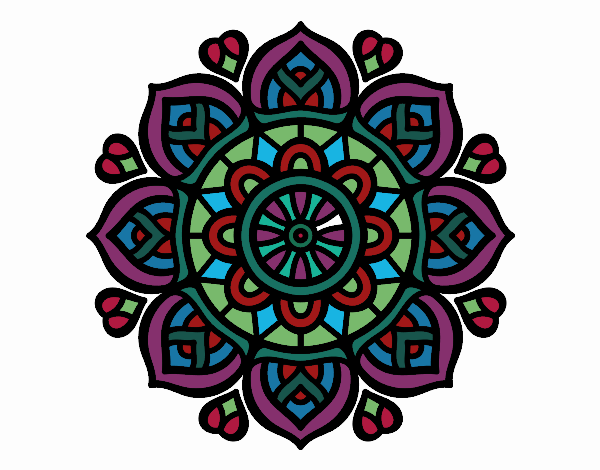 Mandala para la concentración mental