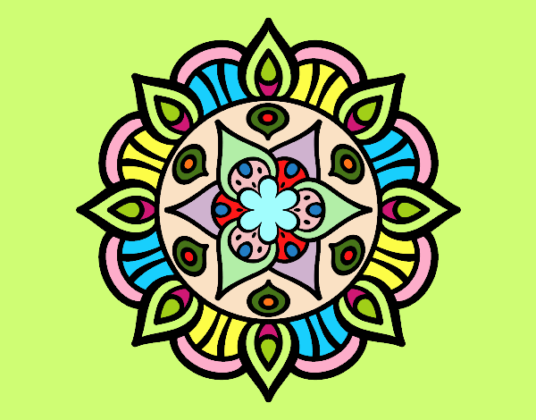 Mandala vida vegetal