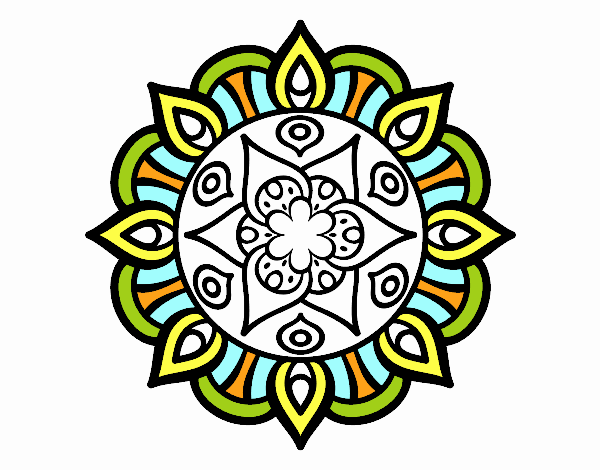 Mandala vida vegetal