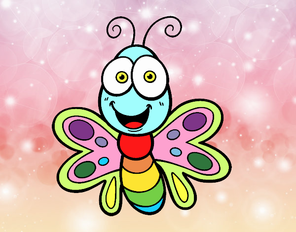 Mariposa sonriente