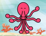 Pulpo bailando