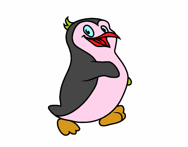 Un pingüno antártico